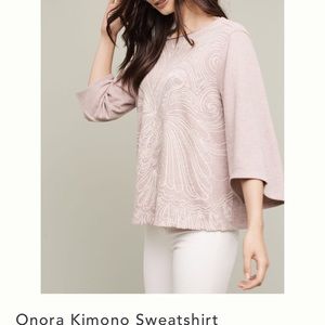 Beaded sweatshirt by Anthropologie  SP